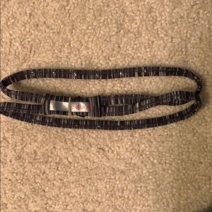 Zella Black/Gray/White Double Headband